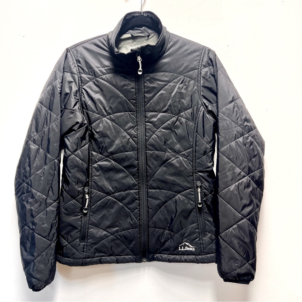 L.L. Bean Women's Size XS PrimaLoft Packable Quilted Black Jacket